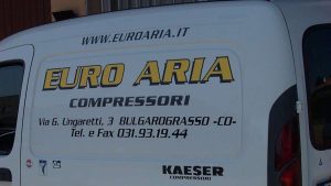 Decorazione Furgone Renault Bulgarograsso Como