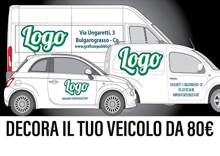 PROMOZIONE DECORAZIONE VEICOLI