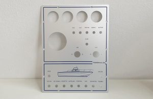 Rifacimento Quadro Comando Plancia barca Inciso