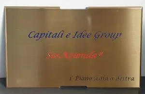 Targhe in Ottone Incise e smaltate